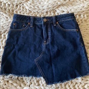 denim skirt